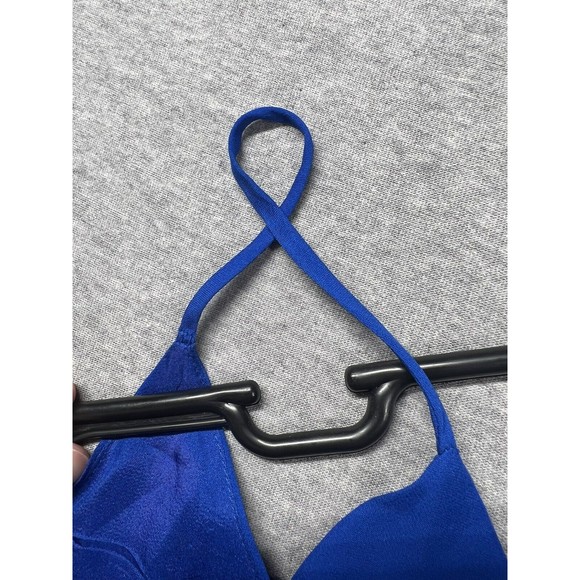 Mason Womens Sleeveless Tiered High Low Dress Blue Size 2 Silk - Picture 13 of 14